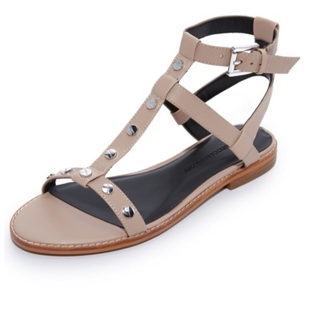 Rebecca Minkoff Sandy Studded Gladiator Sandals